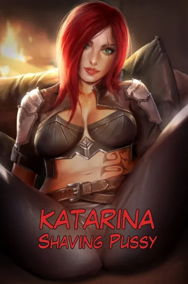 Katarina Shaving Pussy