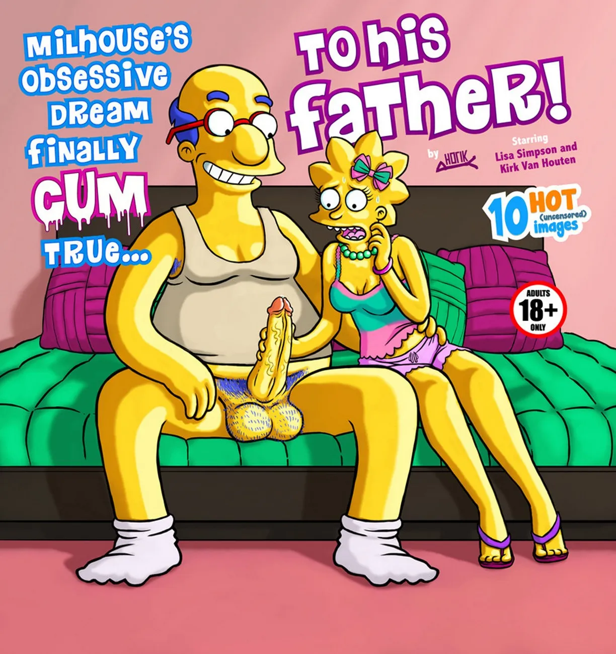 Milhouse's Obsessive Dream Finally Cum True His Father