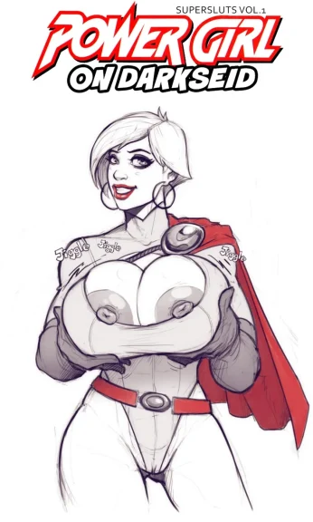 Power Girl On Darkseid Power Girl On Darkseid