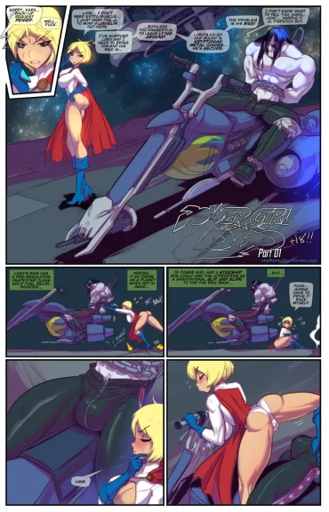 Power Girl XXX Lobo