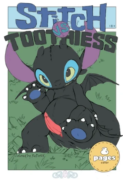 Stitch vs Toothless Stitch vs Toothless