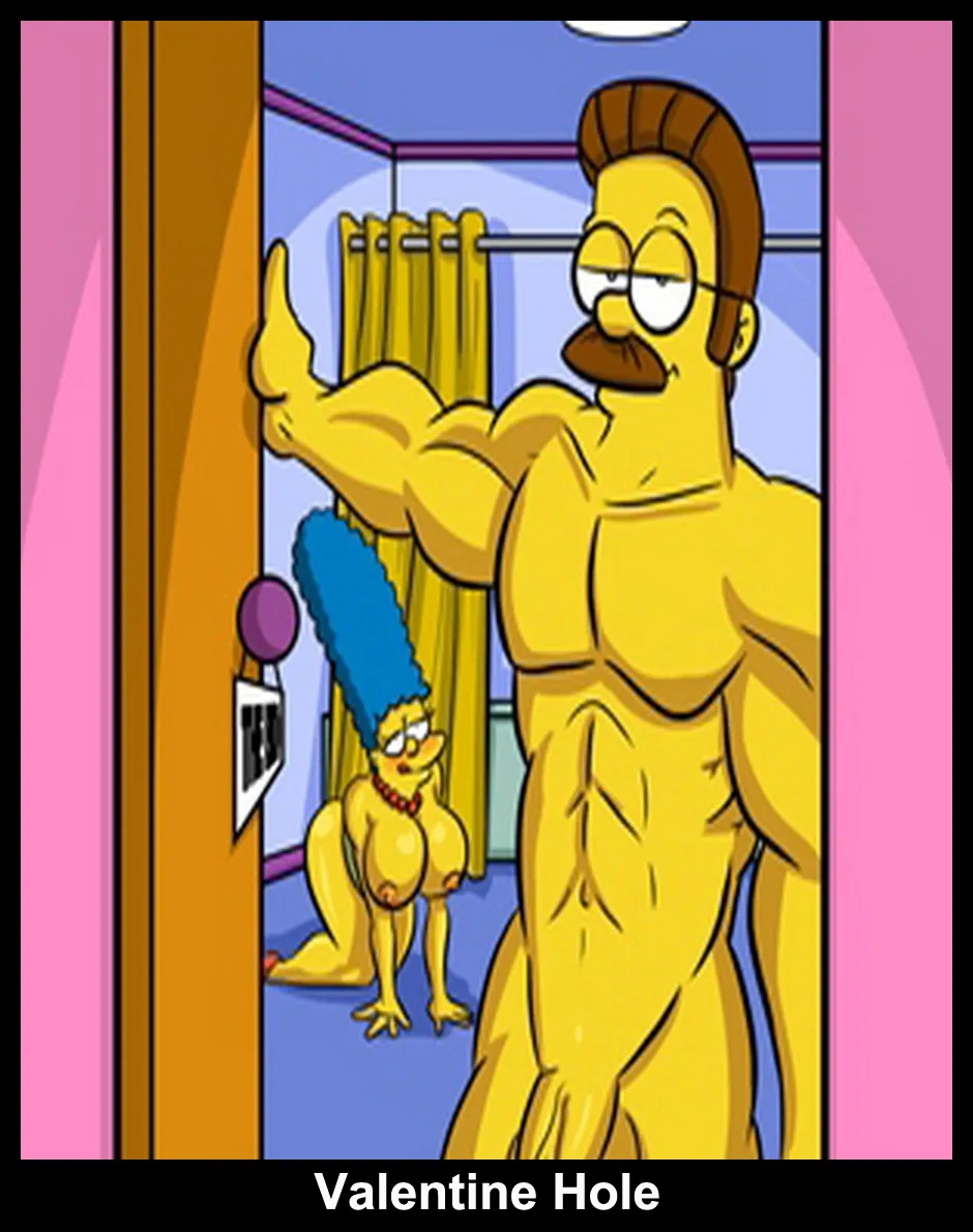 The Simpsons - Valentine Hole
