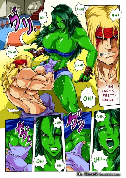 Alex vs She-Hulk
