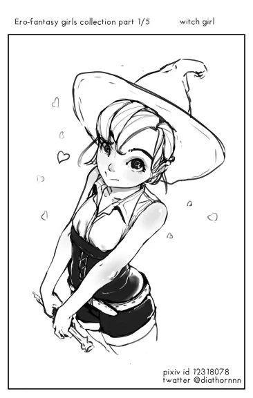 Ero-Fantasy Girls 1 - Witch Girl