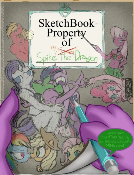 Sketchbook Property Of Spike The Dragon Sketchbook Property Of Spike The Dragon