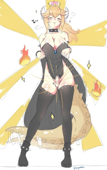 Bowsette And Boosette Bowsette And Boosette