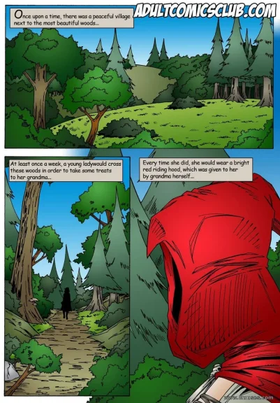 Naughty Red Riding Hood