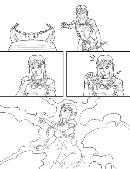 Zelda’s Demon Transformation Zelda's Demon Transformation