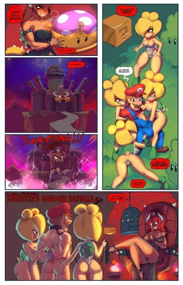Bowsette's Bondage Bastille