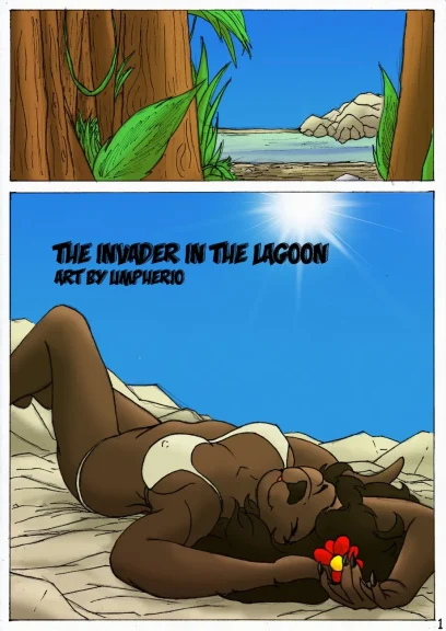 Invader In The Lagoon Invader In The Lagoon