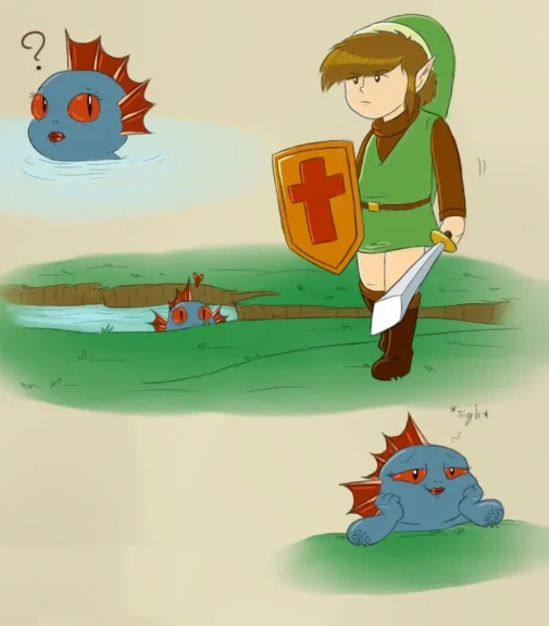 River Zora Lusts For Link River Zora Lusts For Link