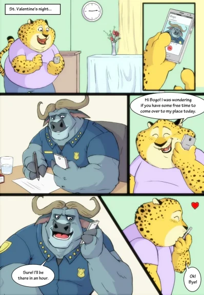 Clawhauser X Bogo Clawhauser X Bogo