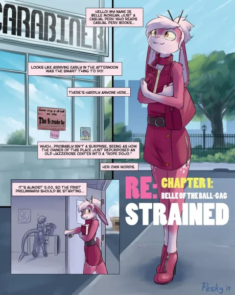 RE:Strained 1 - Belle Of The Ball-Gag