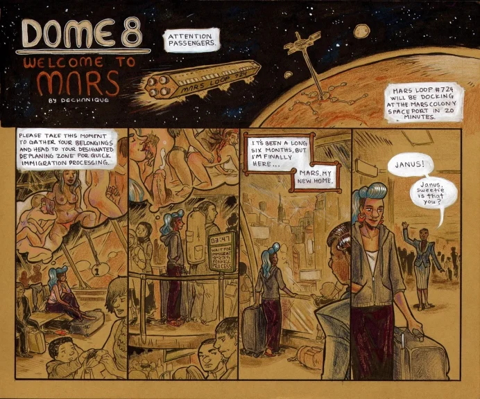 Dome 8 – Welcome To Mars Dome 8 - Welcome To Mars
