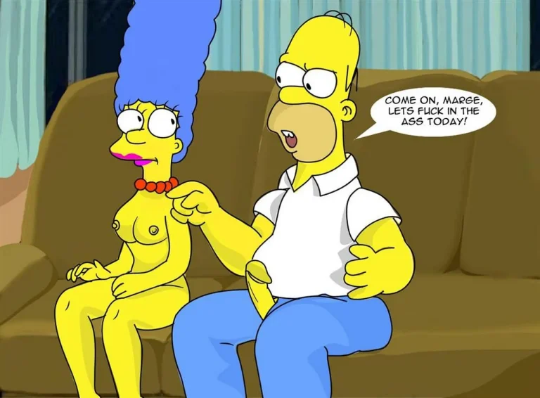 Marge Simpson Tries Anal Marge Simpson Tries Anal