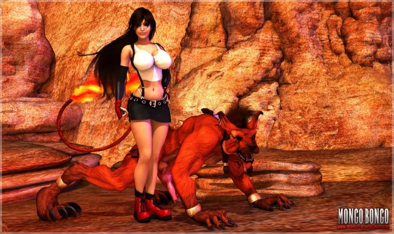 Tifa And Red Tifa And Red