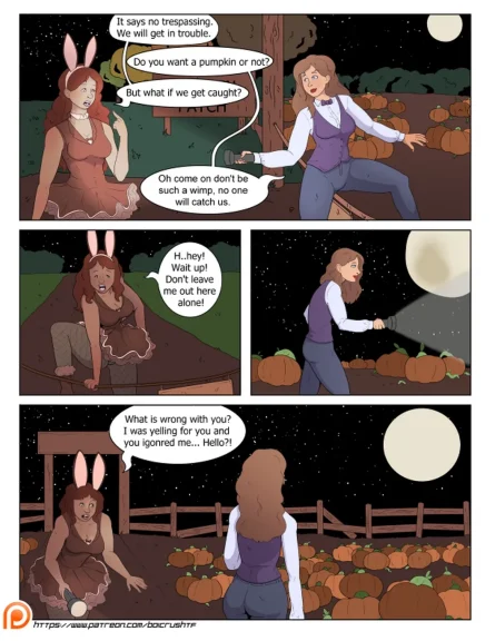 Sneaking Into Pumpkin Patches