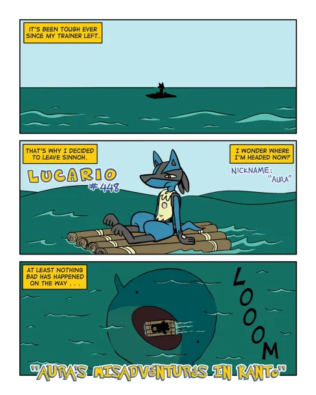 Aura's Misadventures In Kanto