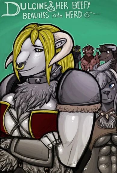 Dulcene & Her Beefy Beauties Ride Herd