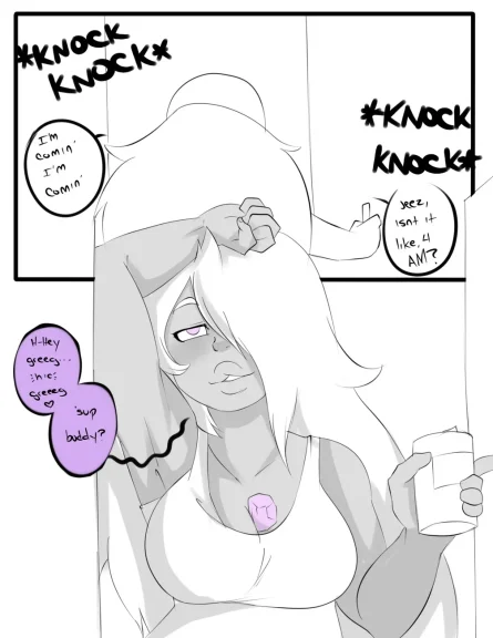 Amethyst’s Drinking Problem Amethyst's Drinking Problem