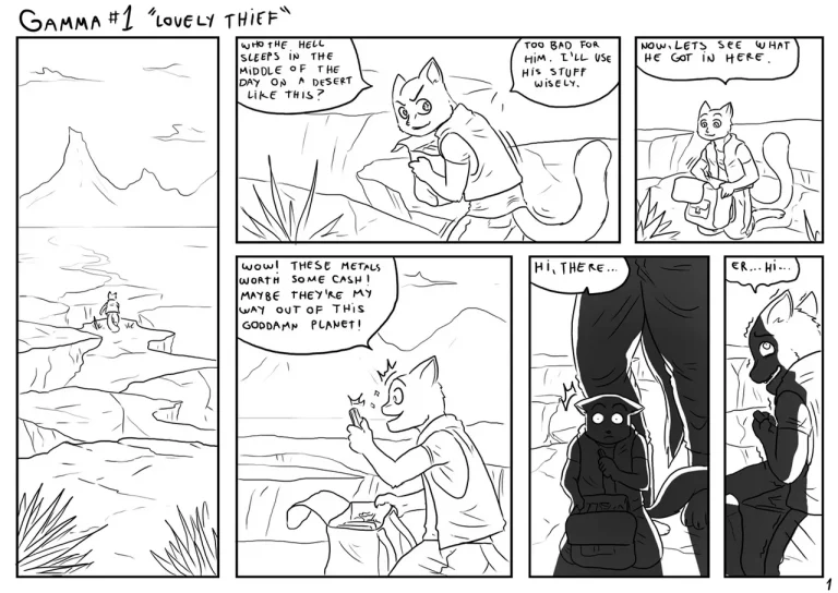 Gamma 1 - Lovely Thief