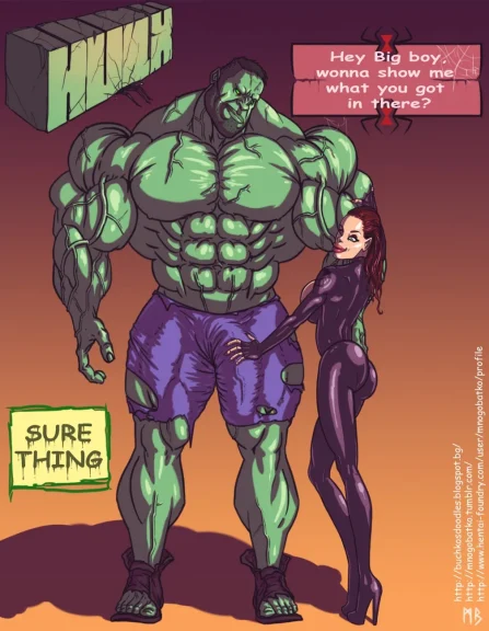 Hulk VS Black Widow Hulk VS Black Widow